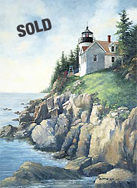 Light at Bass Harbor